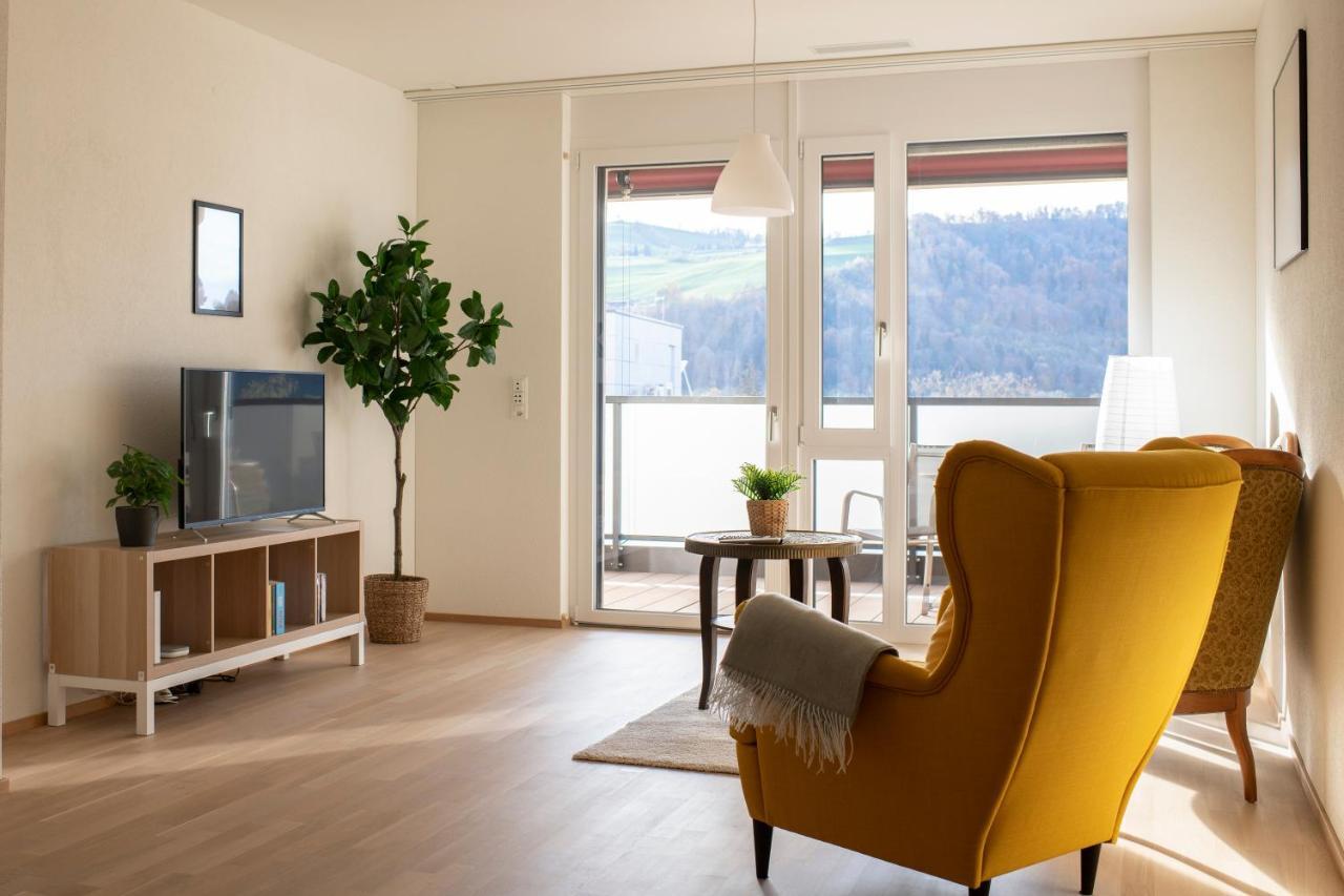 Senevita Dorfmatt Ferienwohnungen Und Apartments Münsingen Eksteriør billede